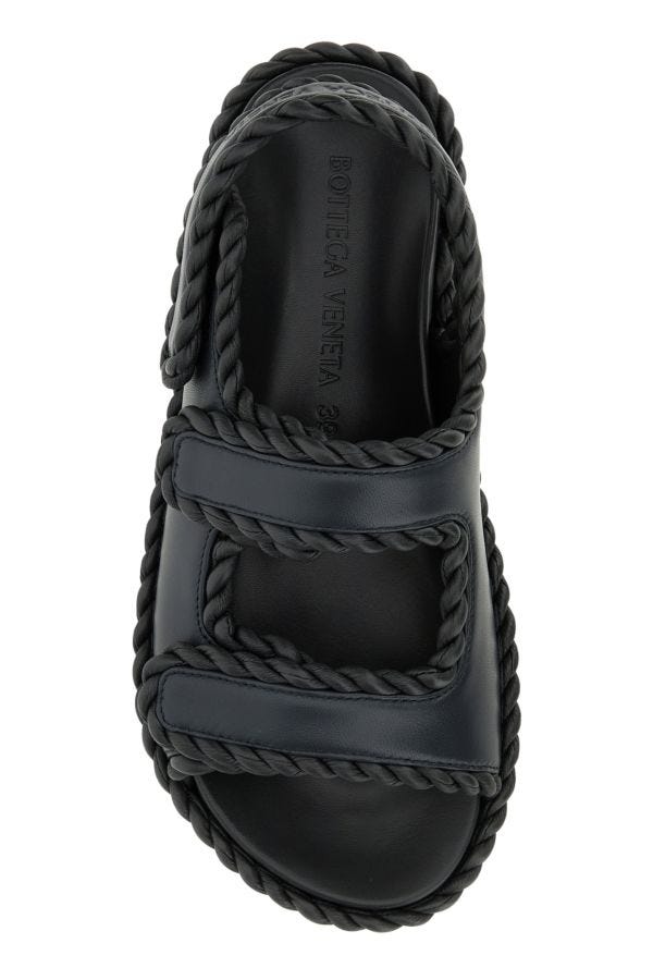 BOTTEGA VENETA | Slate nappa leather Jack sandals