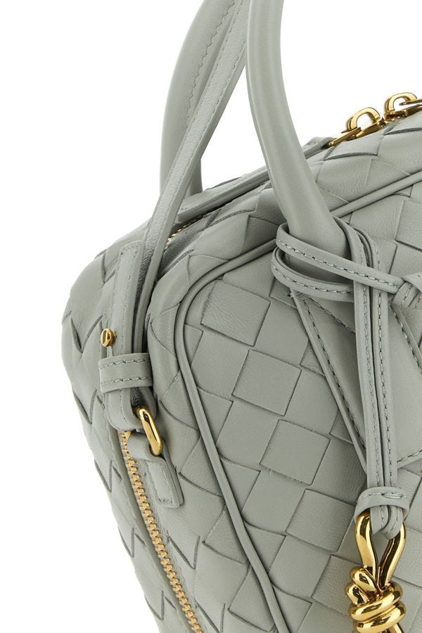 BOTTEGA VENETA | Light grey nappa leather small Getaway handbag