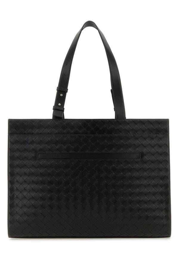 BOTTEGA VENETA | Black leather Cargo handbag