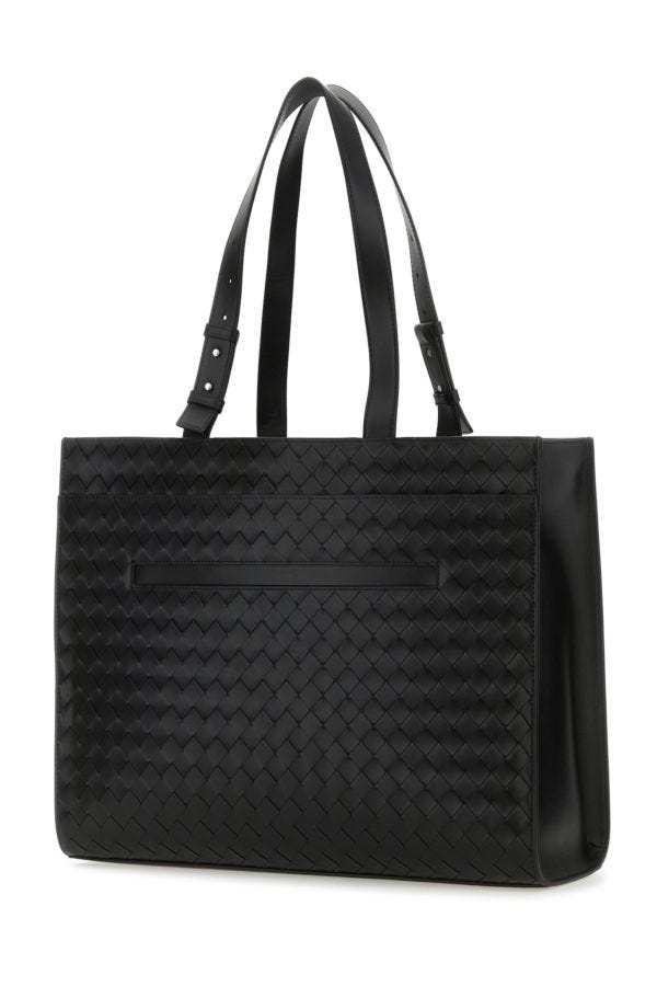 BOTTEGA VENETA | Black leather Cargo handbag