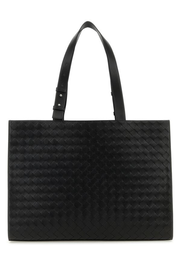 BOTTEGA VENETA | Black leather Cargo handbag