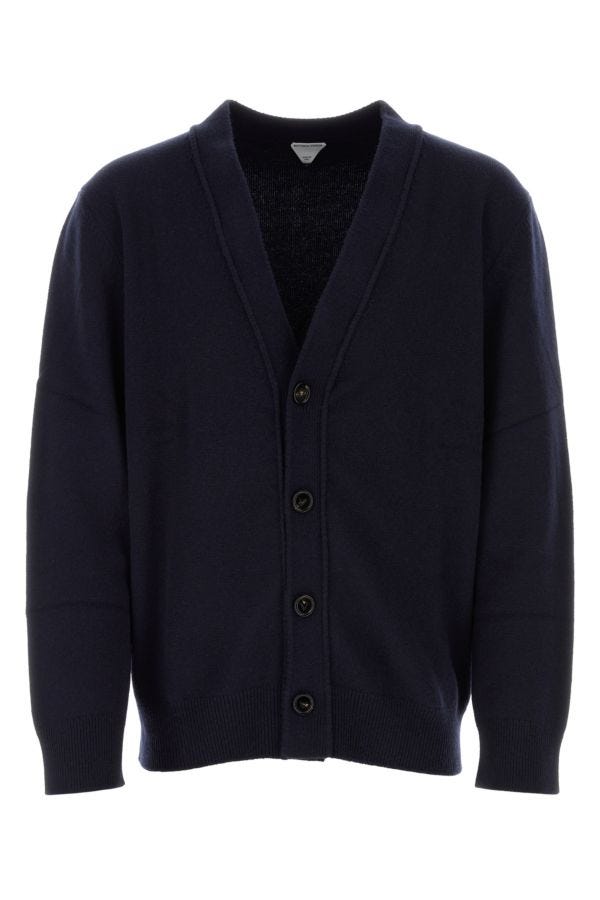 BOTTEGA VENETA | Navy blue cashmere cardigan