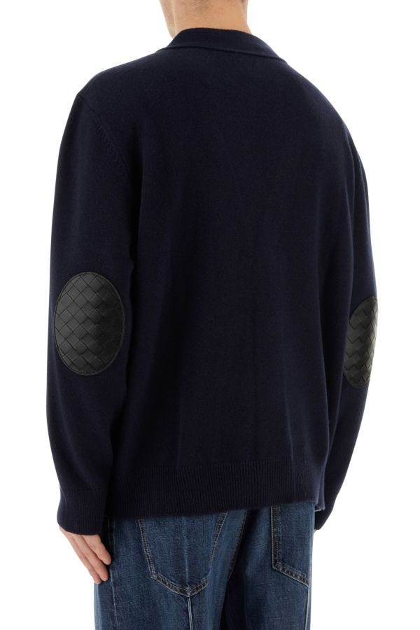 BOTTEGA VENETA | Navy blue cashmere cardigan