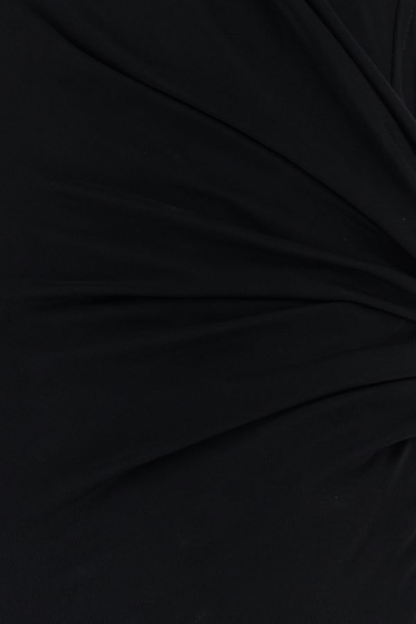 BOTTEGA VENETA | Black jersey long dress