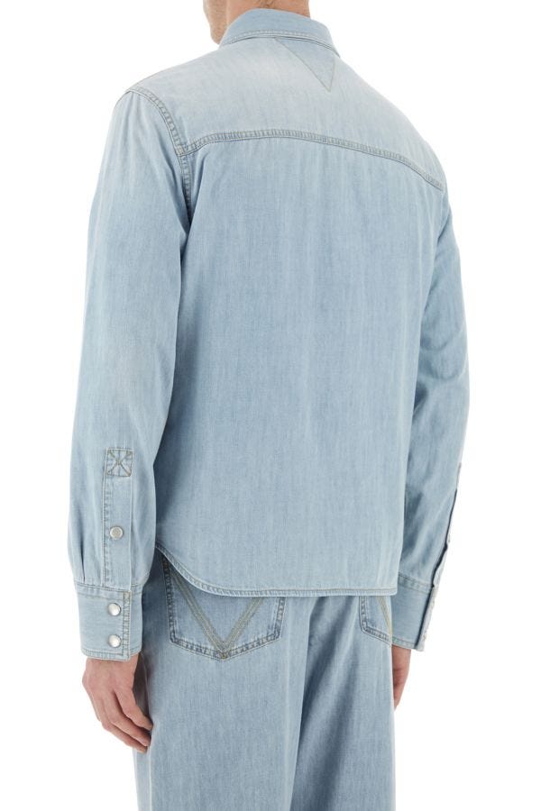BOTTEGA VENETA | Light-blue denim shirt