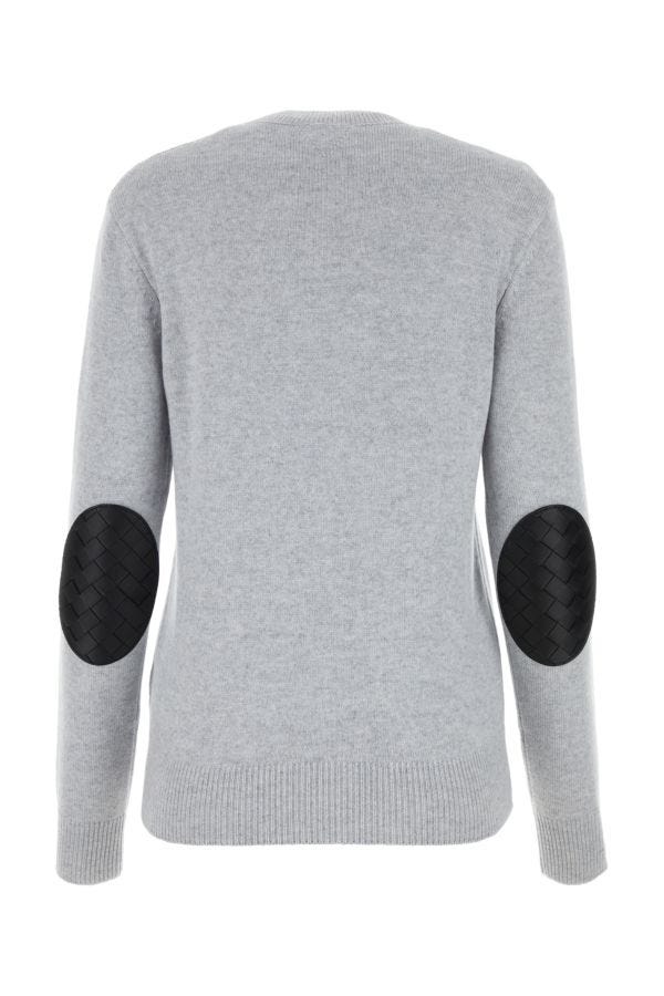 BOTTEGA VENETA | Grey stretch cashmere blend sweater