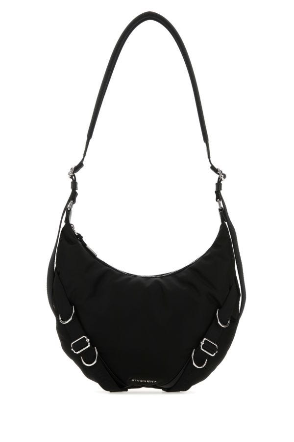 GIVENCHY | Black nylon blend Voyou crossbody bag