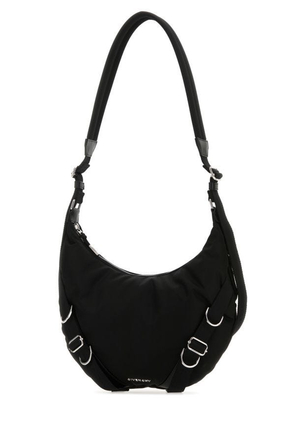 GIVENCHY | Black nylon blend Voyou crossbody bag