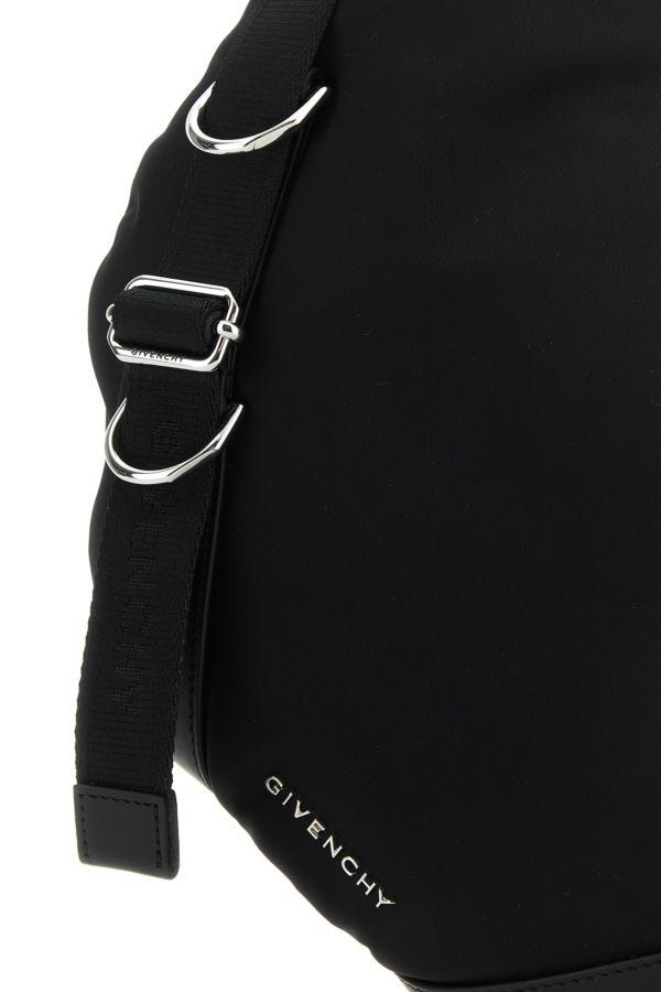 GIVENCHY | Black nylon blend Voyou crossbody bag