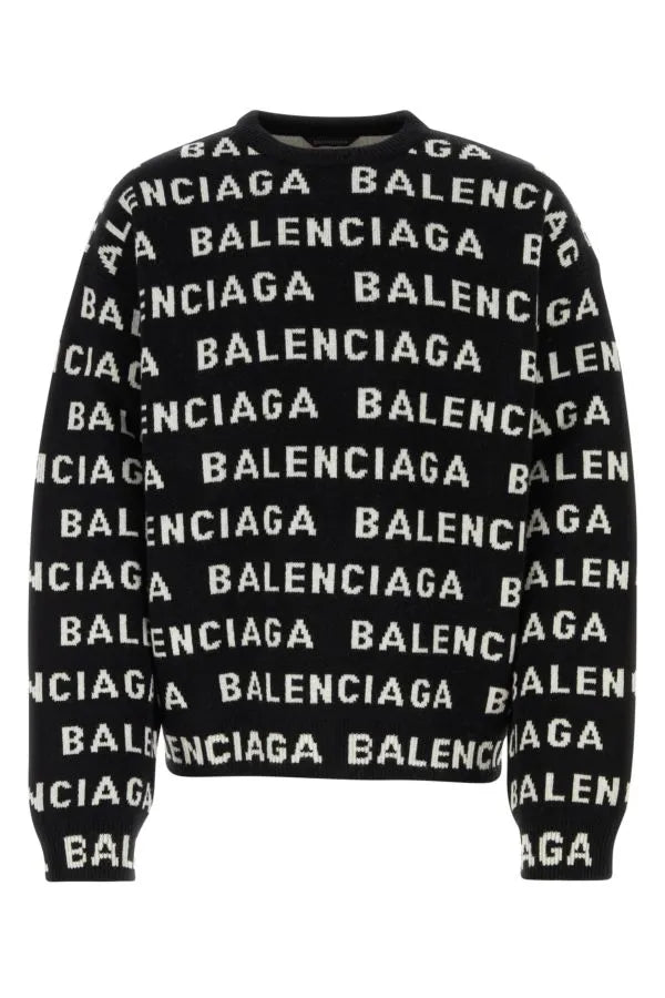 Balenciaga | ブラック ウール ブレンド セーター