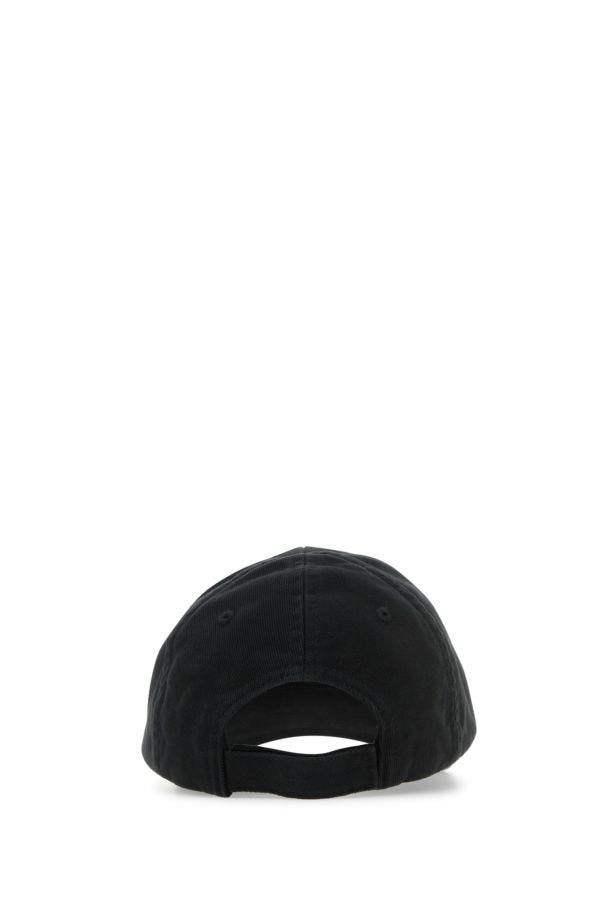 BALENCIAGA | Black cotton Surfer baseball hat