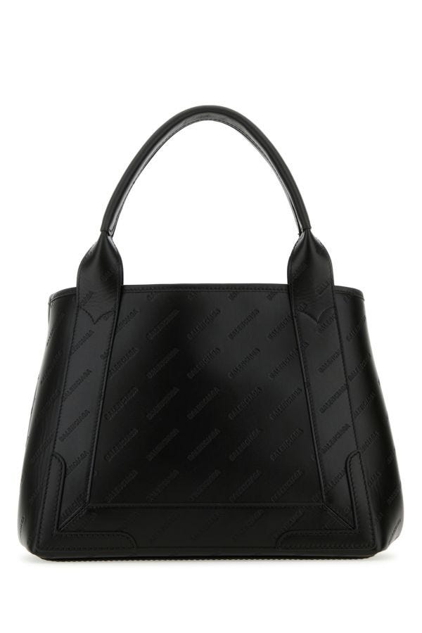 BALENCIAGA | Black leather Cabas handbag