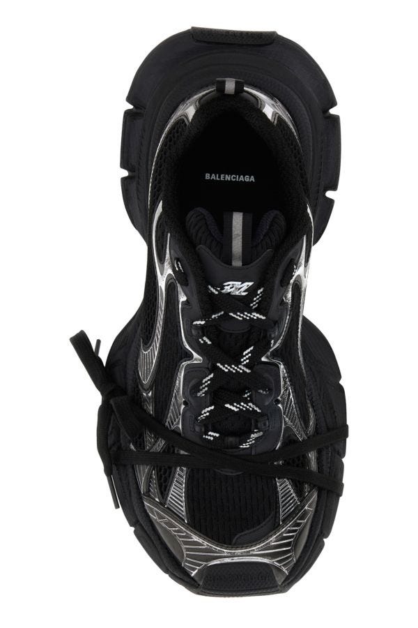 BALENCIAGA | Two-tone mesh and rubber 3XL sneakers