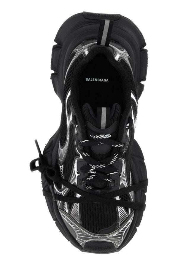 BALENCIAGA | Two-tones mesh and rubber 3XL sneakers