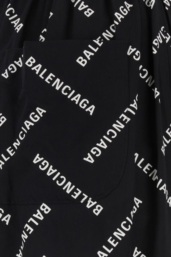 BALENCIAGA | Printed viscose pant