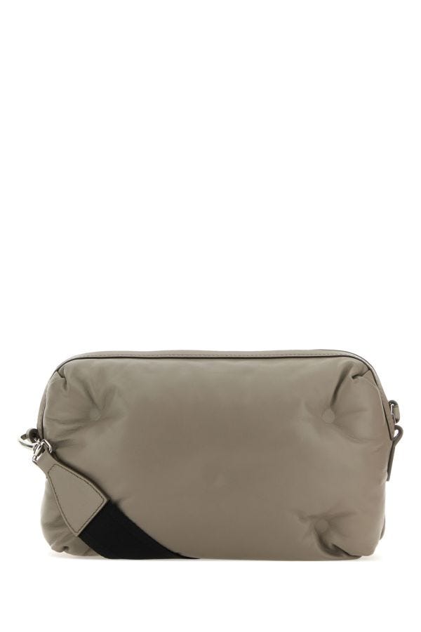 MAISON MARGIELA | Grey nappa leather Glam Slam clutch
