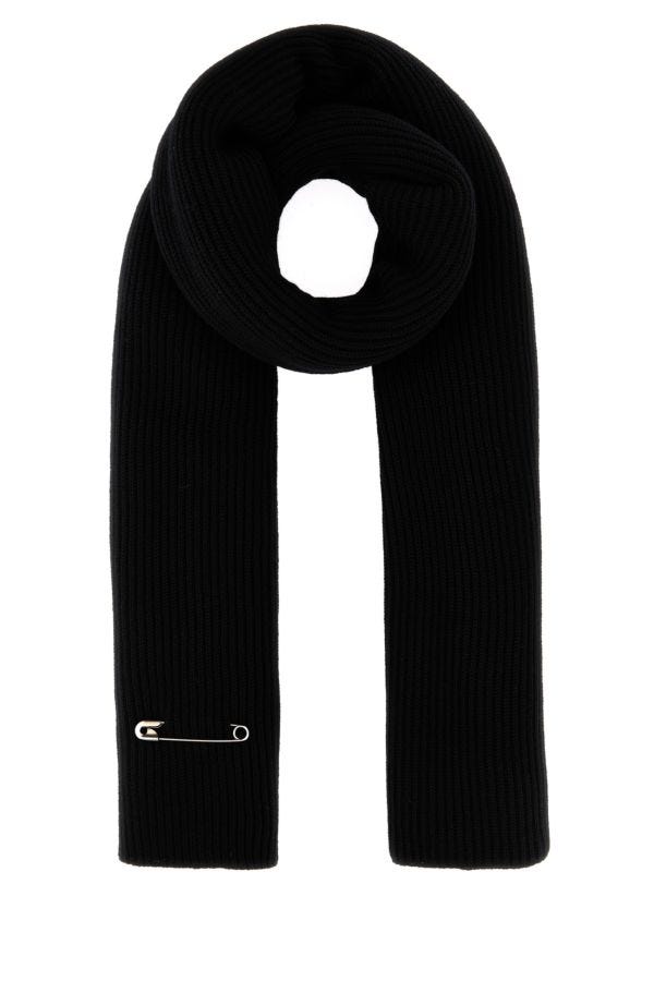 BALENCIAGA | Black wool scarf