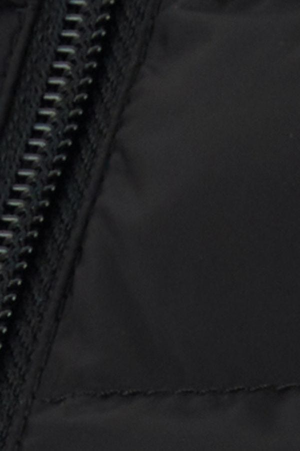 BALENCIAGA | Black nylon sleeveless jacket