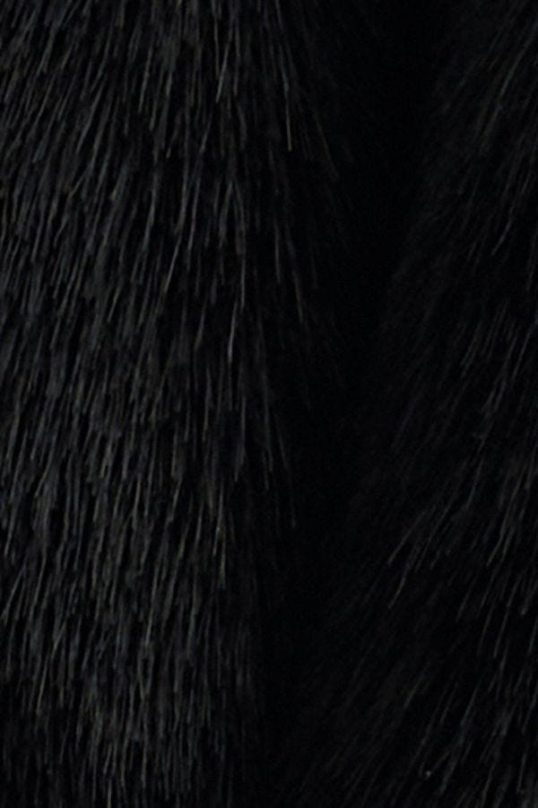 BALENCIAGA | Black eco fur coat