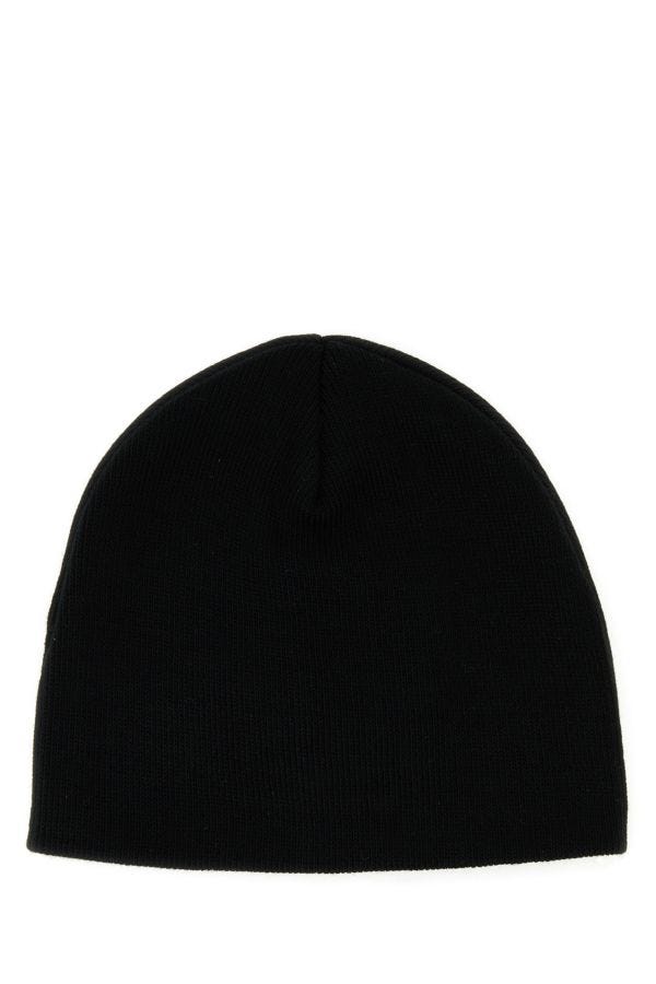 BALENCIAGA | Black acrylic 3B beanie hat