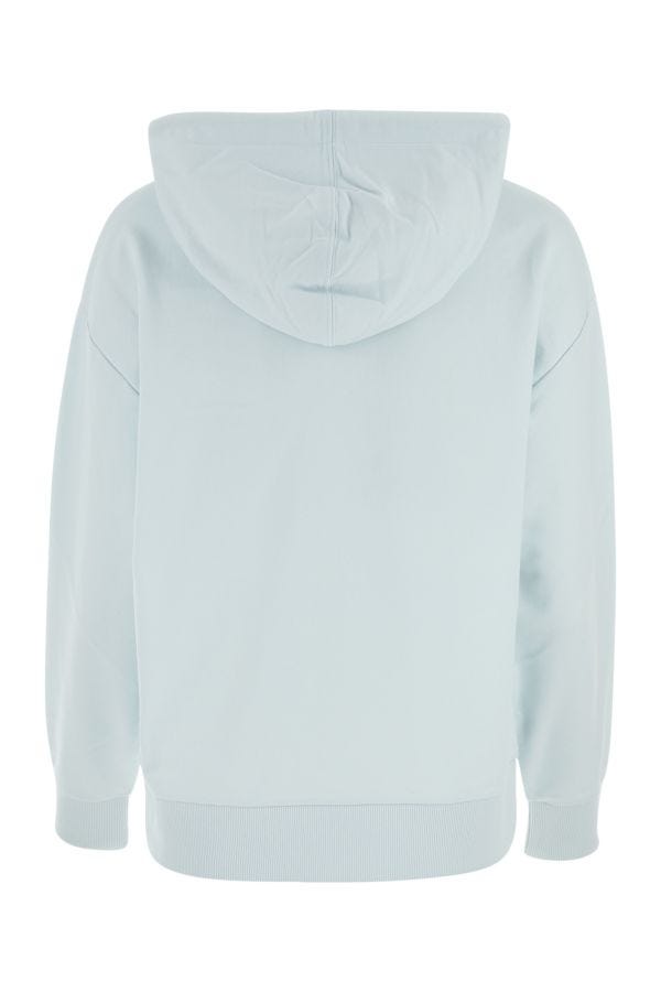 MONCLER | Pastel light blue cotton sweatshirt