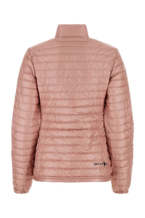 MONCLER | Antiqued pink nylon Pontaix down jacket