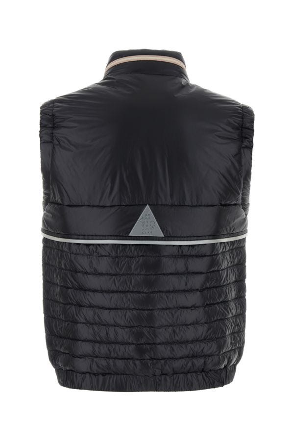 MONCLER | Black nylon Gumiane down jacket