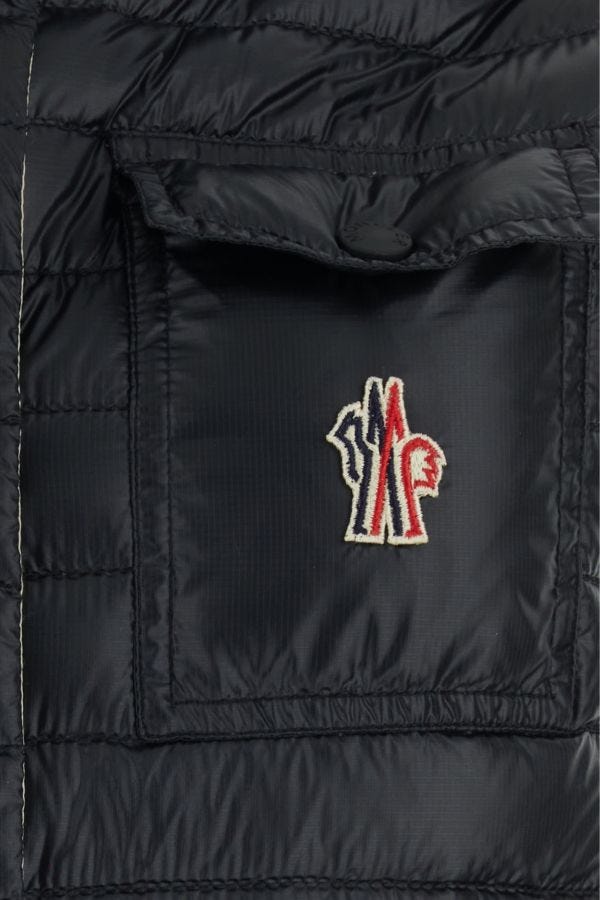 MONCLER | Black nylon Gumiane down jacket