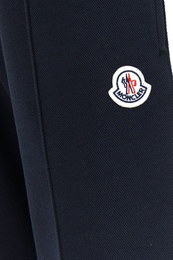 MONCLER | Midnight blue stretch cotton blend joggers