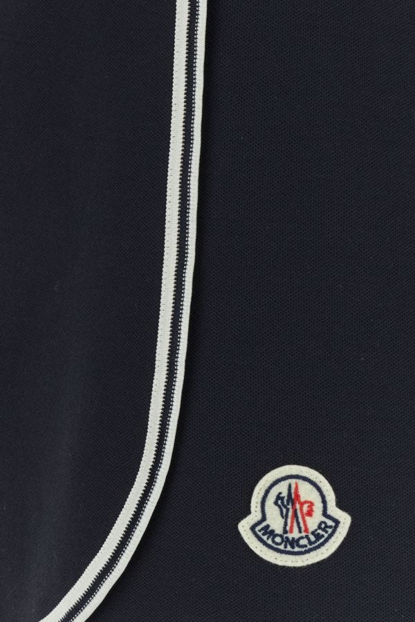 MONCLER | Midnight blue cotton mini skirt