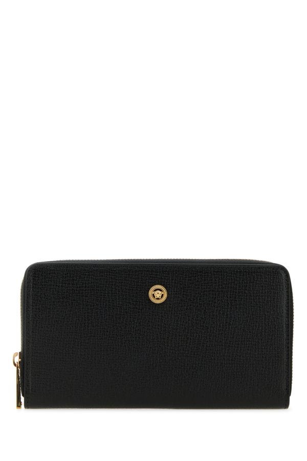 VERSACE | Black leather Medusa Biggie wallet