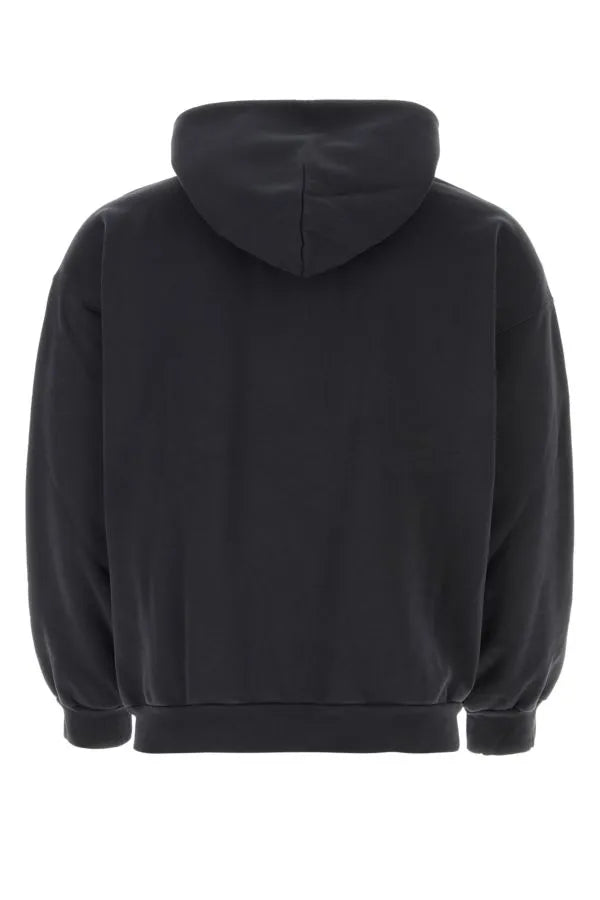 Balenciaga | ブラックコットンスウェットシャツ