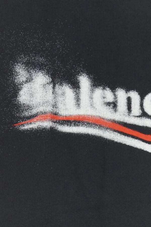 Balenciaga | ブラックコットンスウェットシャツ