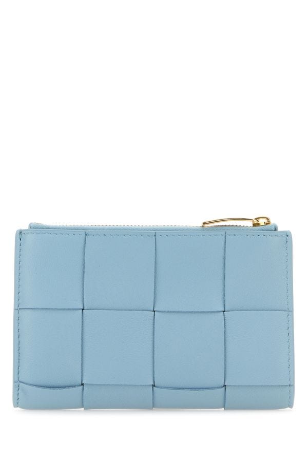 BOTTEGA VENETA | Light blue Cassette wallet