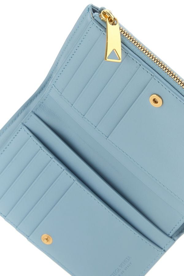 BOTTEGA VENETA | Light blue Cassette wallet
