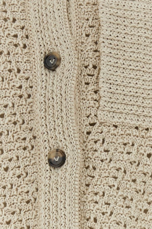 BOTTEGA VENETA | Sand crochet shirt