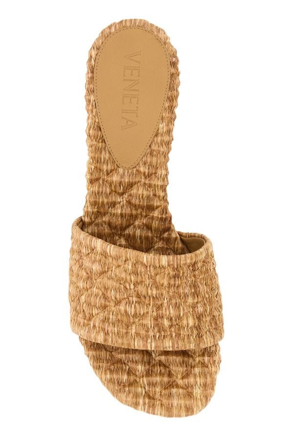 BOTTEGA VENETA | Raffia Amy mules