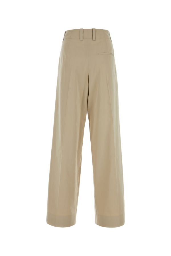 BOTTEGA VENETA | Cappuccino cotton blend pant