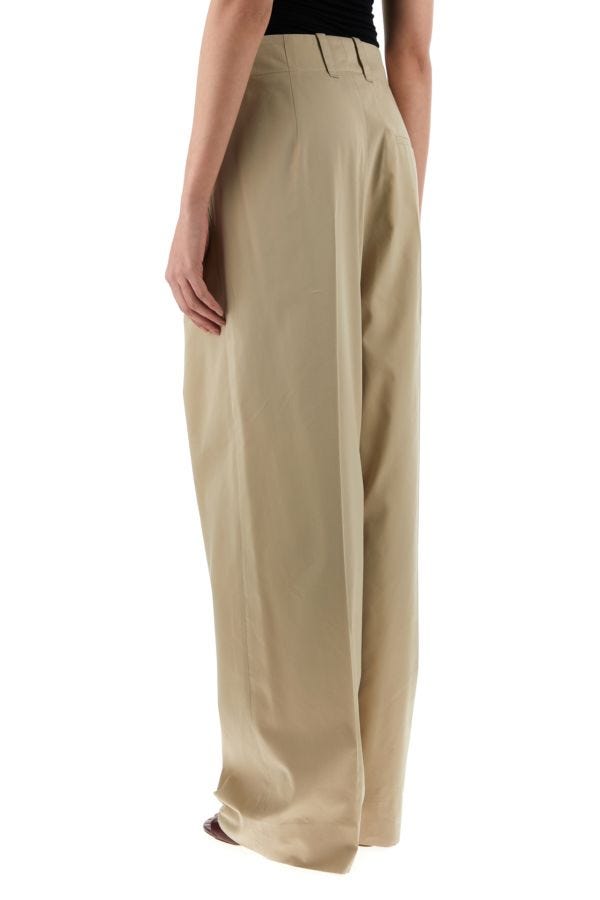 BOTTEGA VENETA | Cappuccino cotton blend pant