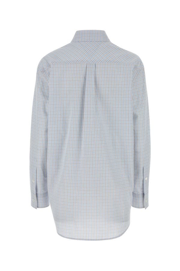 BOTTEGA VENETA | Embroidered cotton blend shirt