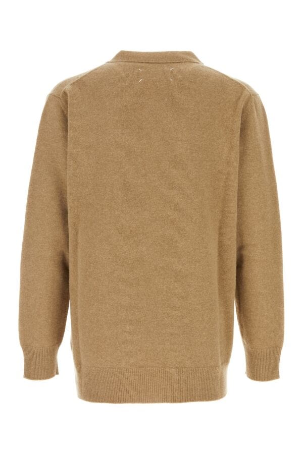 MAISON MARGIELA | Cappuccino wool cardigan