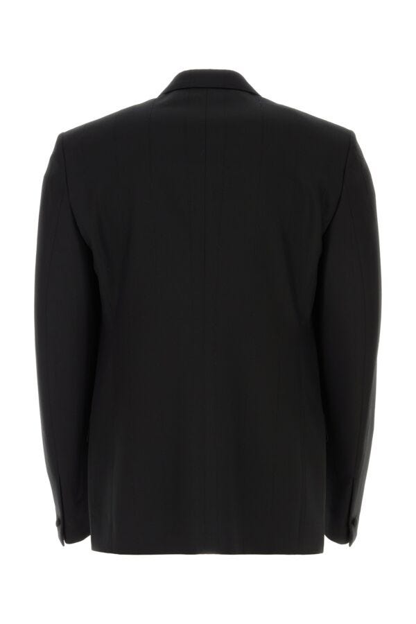 GIVENCHY | Black stretch wool blend blazer
