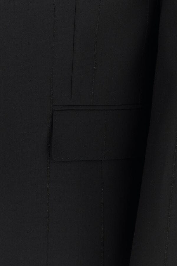 GIVENCHY | Black stretch wool blend blazer