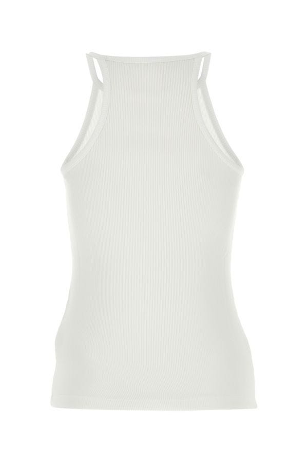 GIVENCHY | White stretch viscose blend tank top