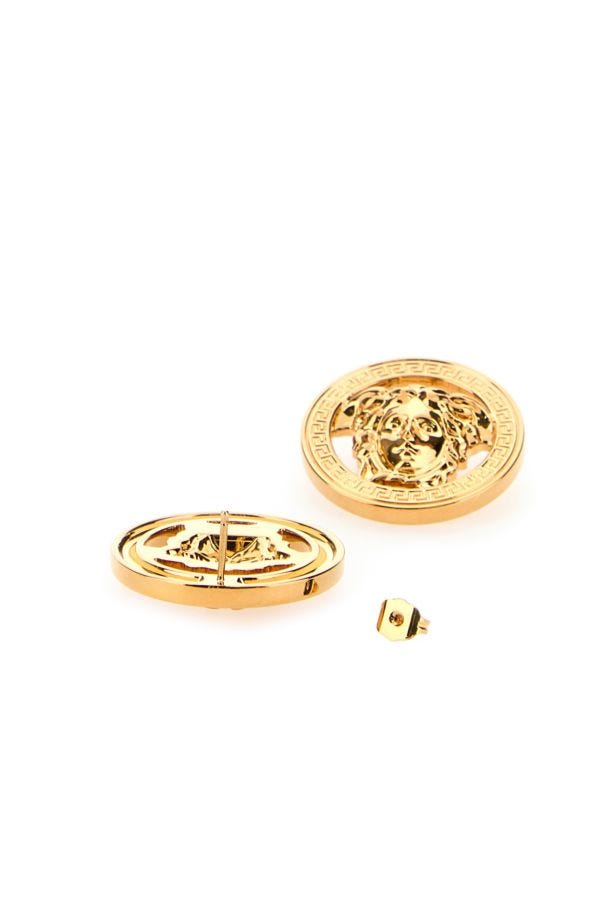 VERSACE | Gold metal Medusa '95 earrings