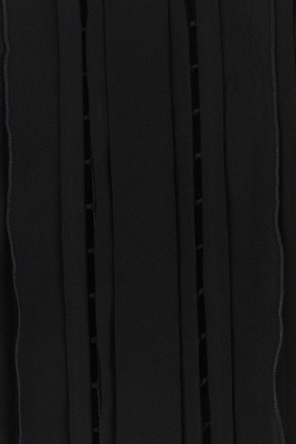 VERSACE | Black crepe shirt