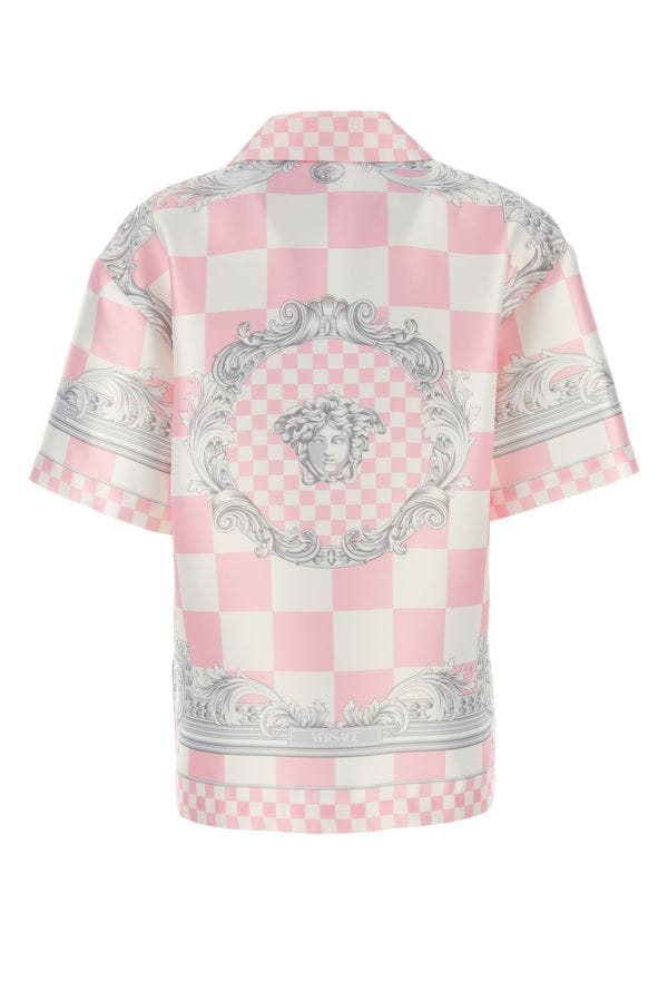 VERSACE | Printed duchesse shirt