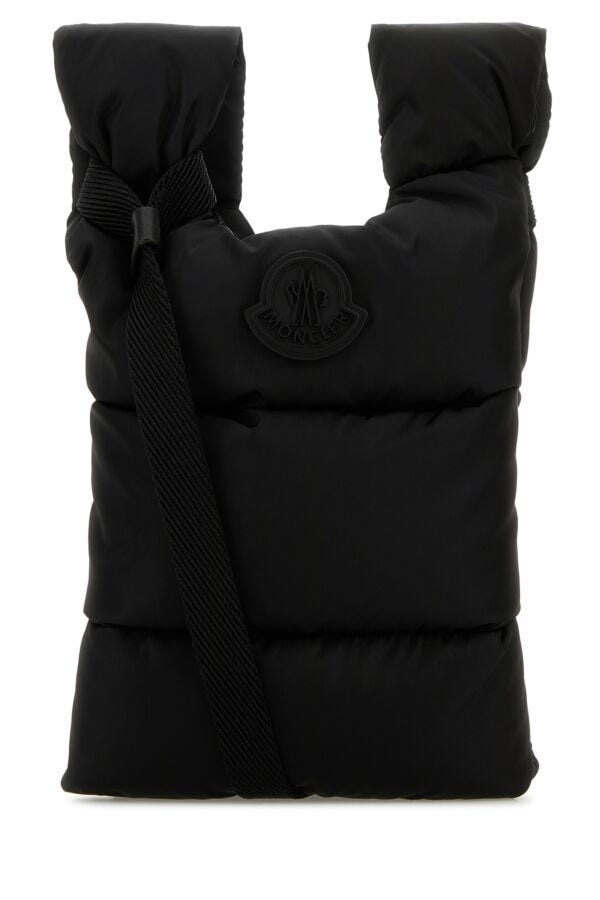 MONCLER | Black nylon Legere crossbody bag