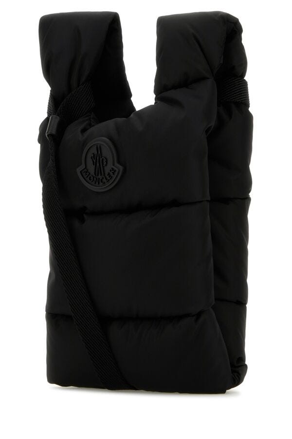 MONCLER | Black nylon Legere crossbody bag