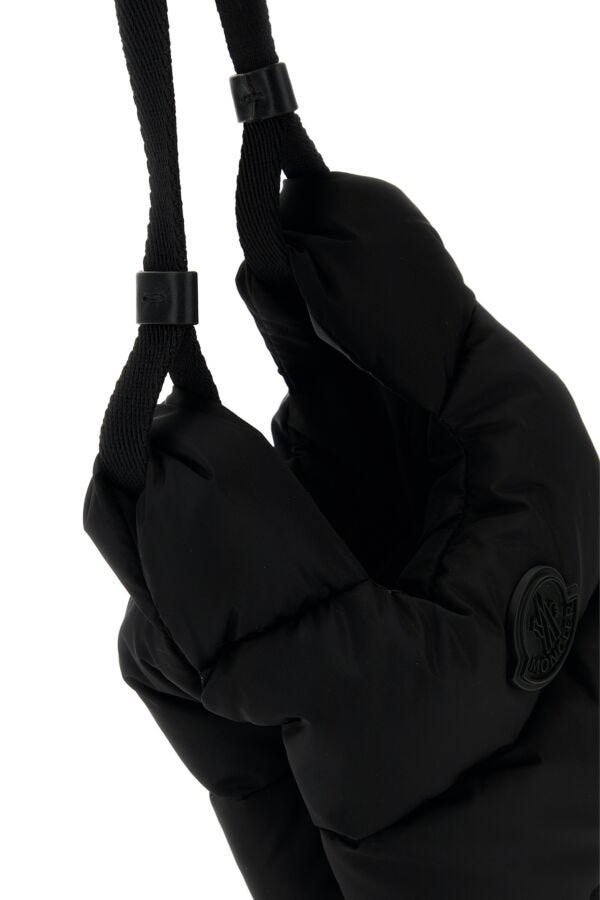 MONCLER | Black nylon Legere crossbody bag